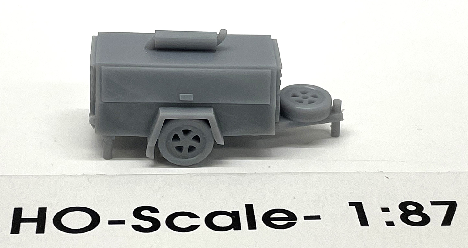 HO-Scale Compressor Trailer