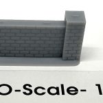 HO-Scale Brick or Block Wall, 7′ – 1/2 Size