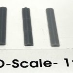 HO-Scale Brick or Block Wall Tops, Flat-Angled