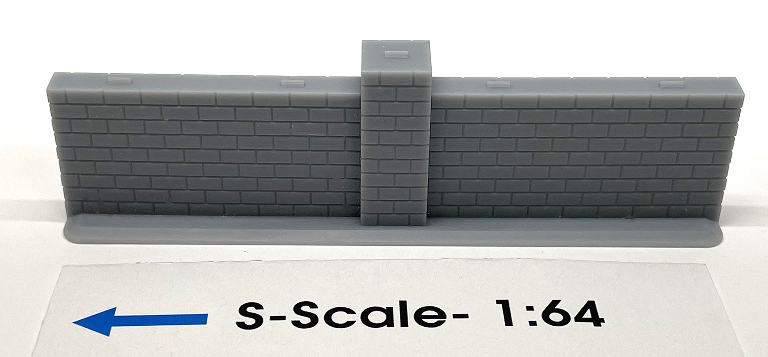 S-Scale Full Wall