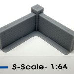 S-Scale 90 Degree Corner