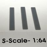 S-Scale Flat Capstones