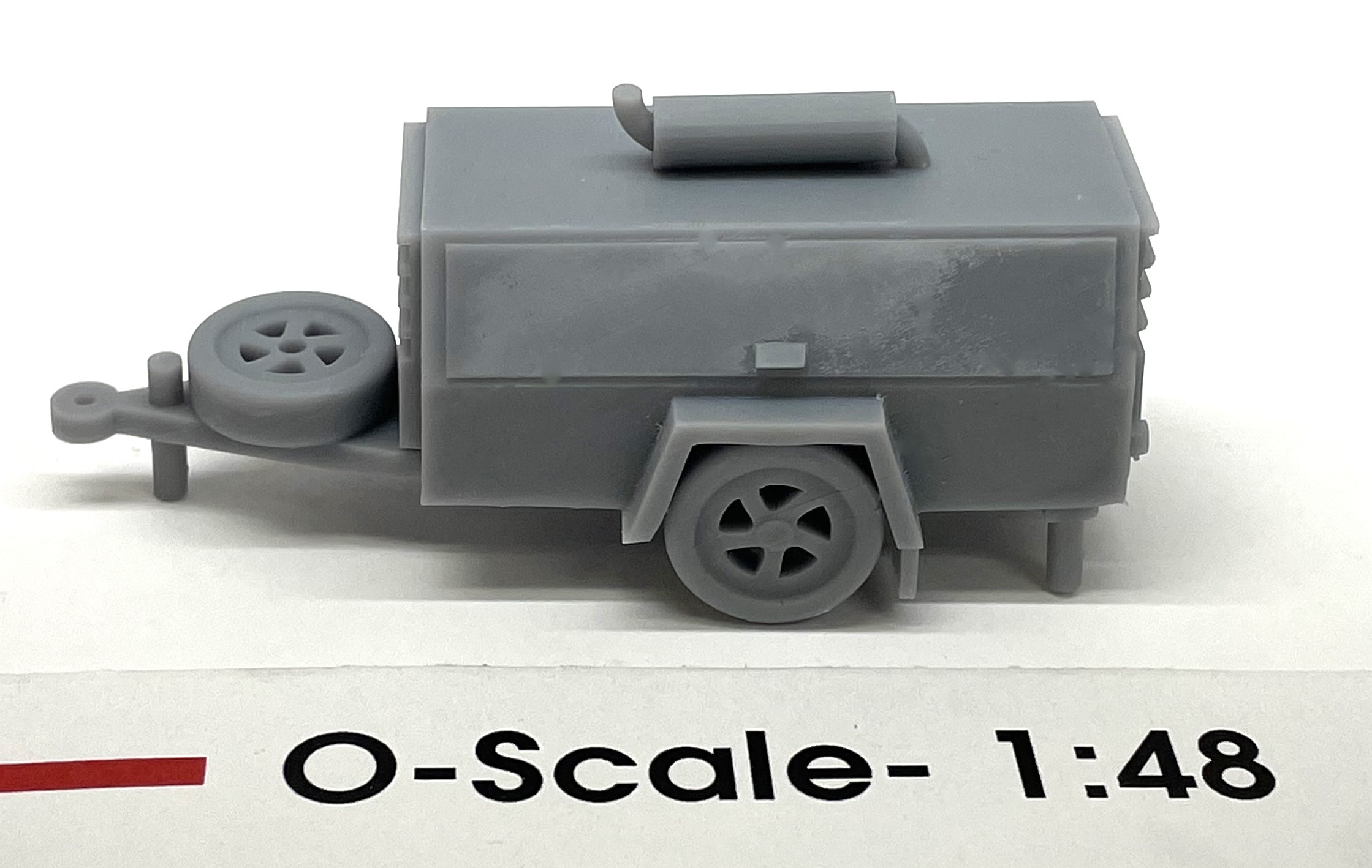 O-Scale Compressor Trailer