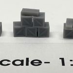 N-Scale 3′ Crate Stack Assortment of 5 Cubes Plus