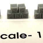 N-Scale Stack of 5 3′ Cube Crates Type 1