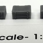 N-Scale Concrete Tie Stack