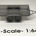 S-Scale Utility Trailer