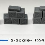 S-Scale Crate Stack Assortment