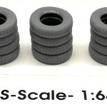 S-Scale Tire Stacks