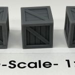 O-Scale 3′ Cube Crates