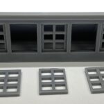 S-Scale Industrial Skylight – 2 Windows Open